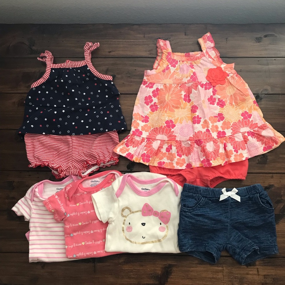 Newborn baby girl outfits